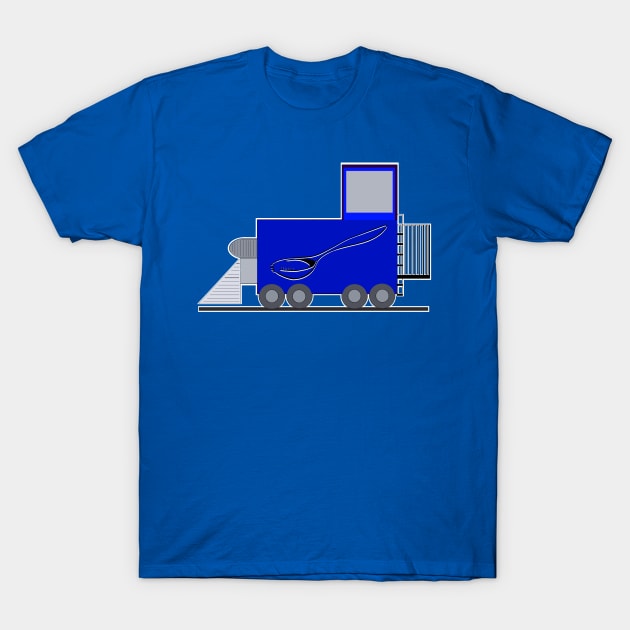 The Spork Train T-Shirt by Orchid's Art